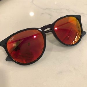 NEW Ray Ban Erika Mirrored Sunglasses